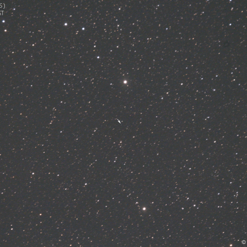 ミラーレンズによるC/2015O1パンスターズ彗星