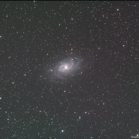 冷却CMOSによるM33