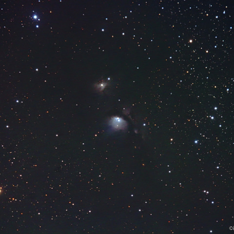 ミラーレンズによるM78