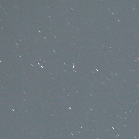 遠ざかる「小惑星ファエトン」