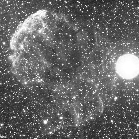 クラゲ星雲のL画像