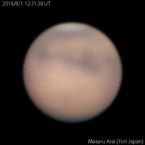 火星：2018/8/1 PM