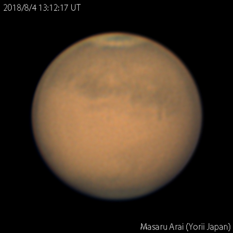 火星：2018/8/4 PM