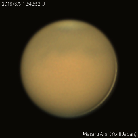 火星：2018/8/9 PM