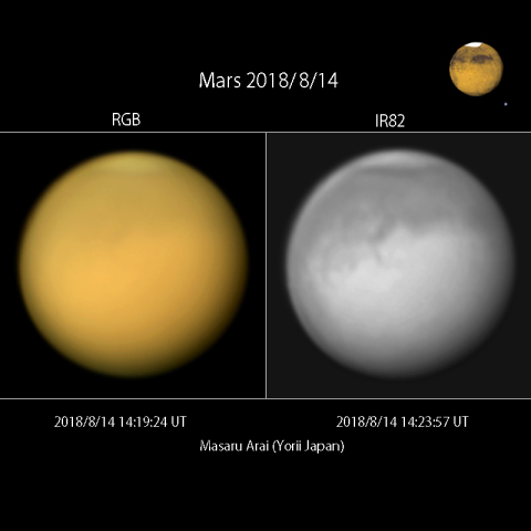 火星：2018/8/14 PM