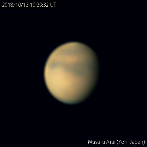 火星：2018/10/13