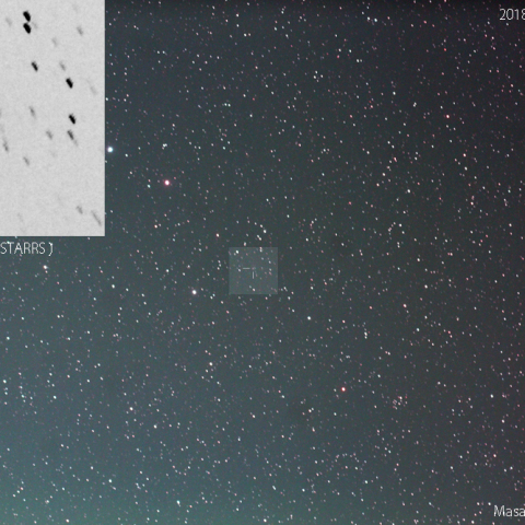 パンスターズ彗星(C/2016 N6)