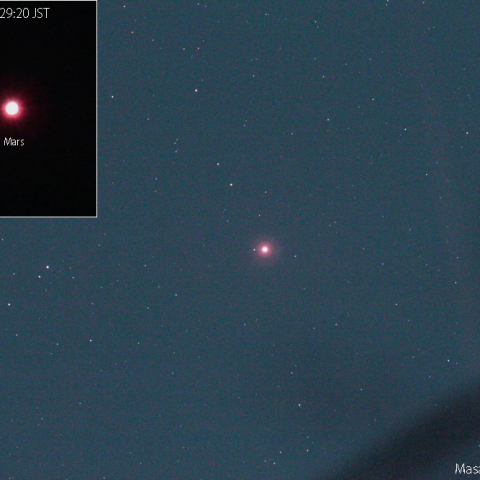 海王星と火星の大接近