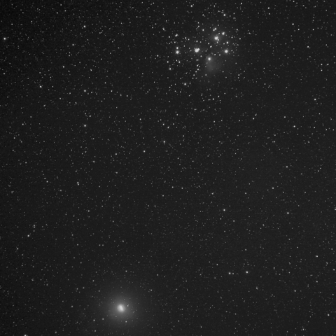 ウィルタネン彗星とスバル：2018/12/15