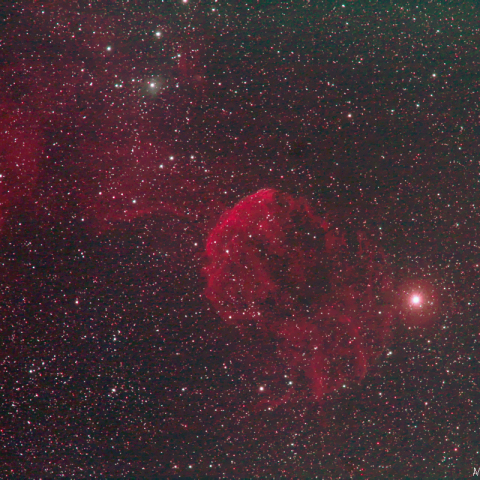 1.4倍エクステンダーによるクラゲ星雲