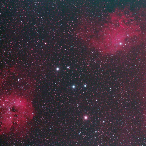 1.4倍エクステンダーによる勾玉星雲