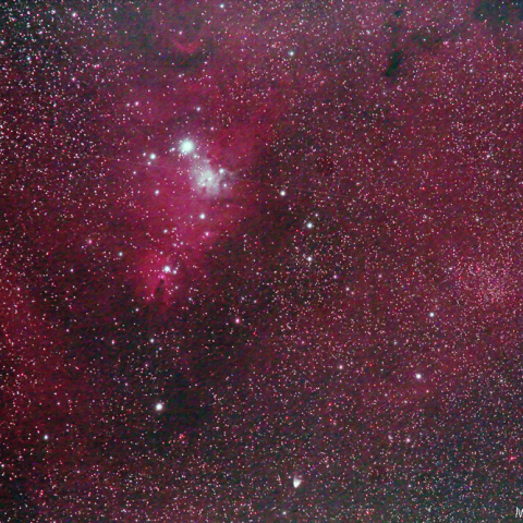 1.4倍エクステンダーによるクリスマス星団