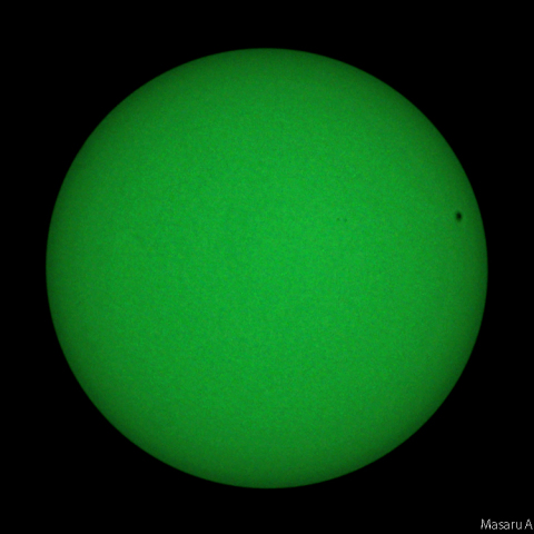 太陽黒点：2019/4/18