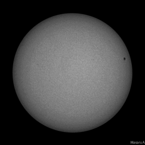 太陽黒点：2019/4/18