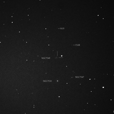 NGC7549に出現した 超新星SN2019fya