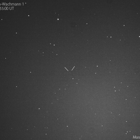 シュヴァスマン-ヴァハマン第1彗星：2019/10/1