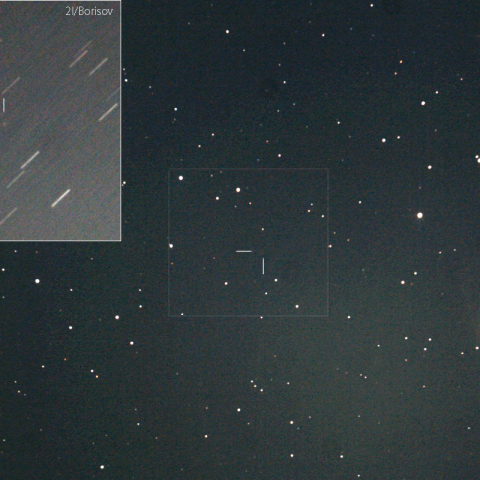 ボリソフ彗星(2I)：2019/10/05