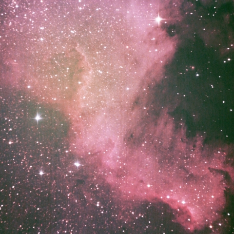 北アメリカ星雲(南部)