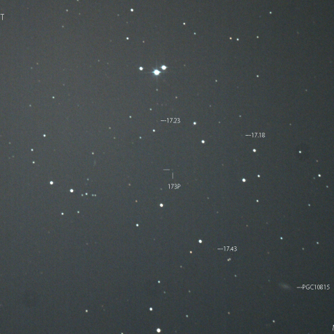 ミュラー第5彗星(173P)：2020/01/21