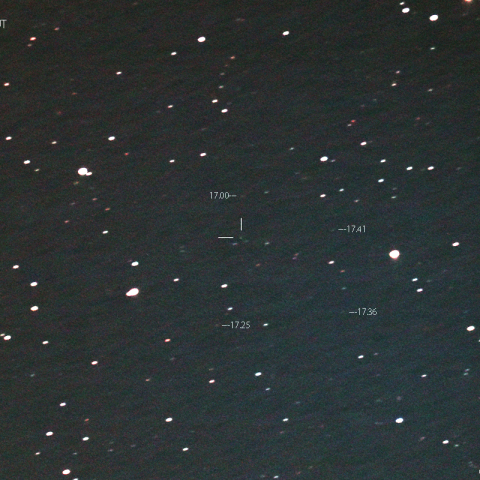 フルス彗星 (P/2019 Y2)：2020/01/21