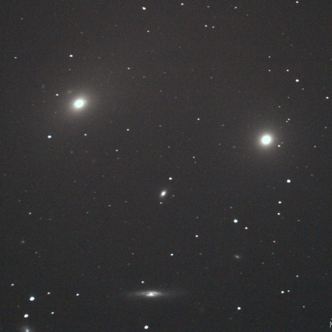 M84 M86 NGC4388 銀河