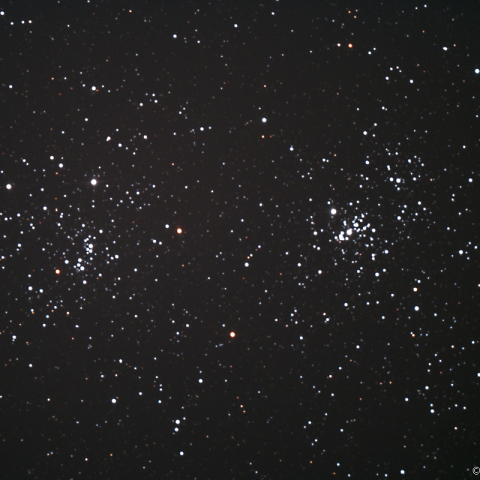 二重星団（h-χ）