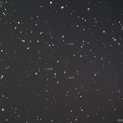 パンスターズ彗星 (C/2017K2)：2020/04/11