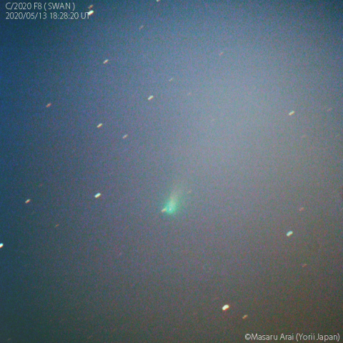 スワン彗星 (C/2020 F8)：2020/05/14