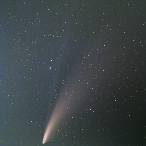 90mmによるネオワイズ彗星Ⅱ：2020/07/19