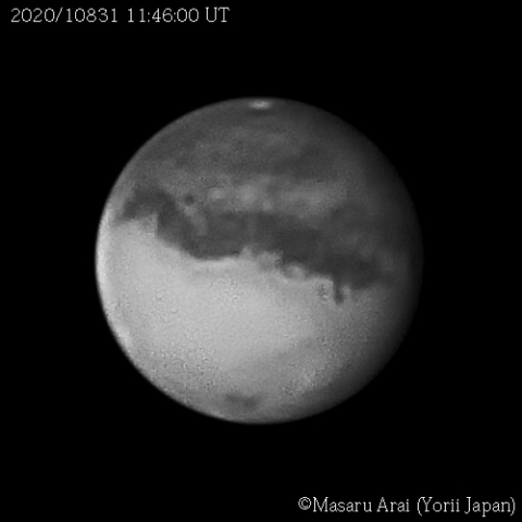 火星（赤外）：2020/10/31