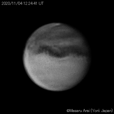火星（赤外）：2020/11/04
