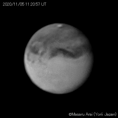 火星（赤外）：2020/11/05