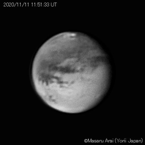 火星（赤外）：2020/11/11