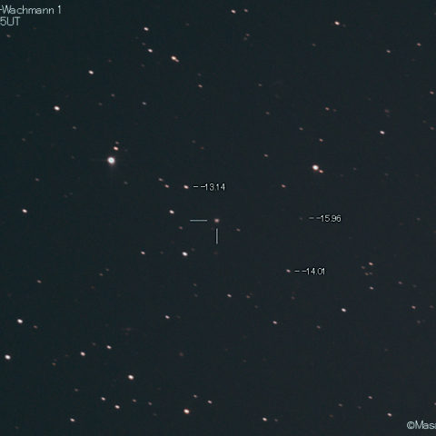 シュヴァスマン-ヴァハマン第1彗星 :2020/11/21