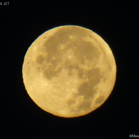 明方の満月：2020/12/01