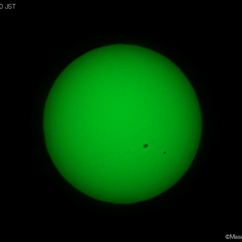 太陽黒点：2020/12/01