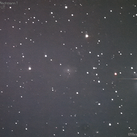 シュヴァスマン-ヴァハマン第1彗星 (29P)：2020/12/14