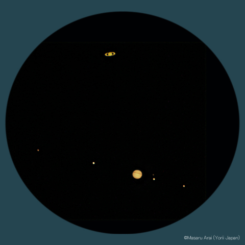 約400年ぶりの「木星・土星大接近」