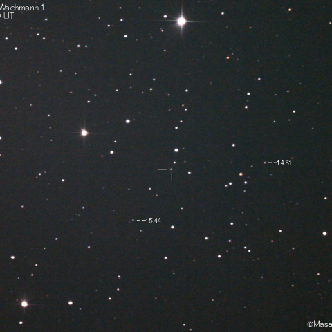 バーストしたSW-1彗星 (29P)：2021/01/14