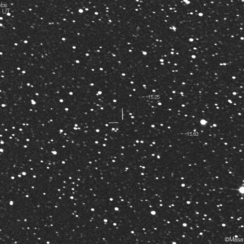 ラッセル第3彗星 (91P)の予報位置：2021/02/18