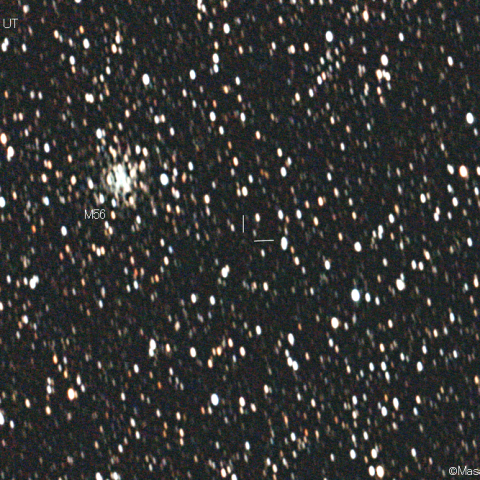 M56に接近したスミス彗星(C/2019 K7):2021/02/20
