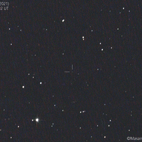 マクノート彗星( 284P ):2021/08/05
