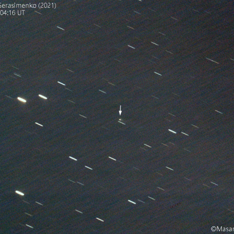 チュリュモフ-ゲラシメンコ彗星( 67P )：2021/08/05