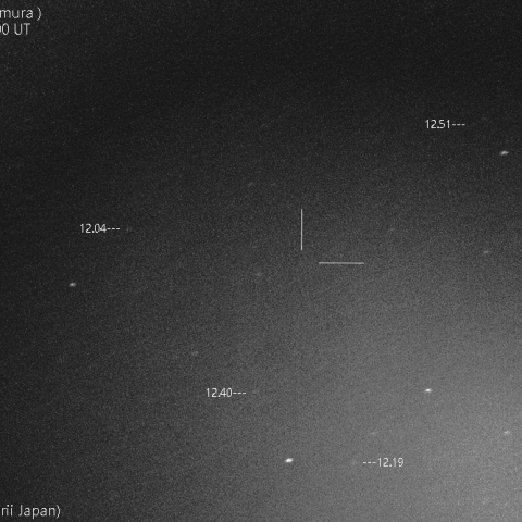 西村彗星( C/2021O1 )：2021/08/05