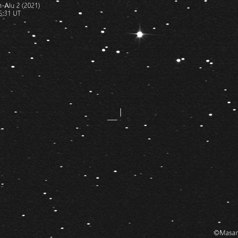 ヘリン-ローマン-アルー第2彗星( 132P )：2021/08/19