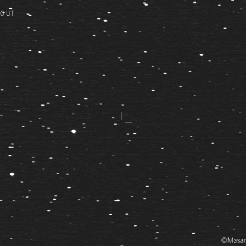 トリトン彗星( 157P ) の予報位置:2021/07/20