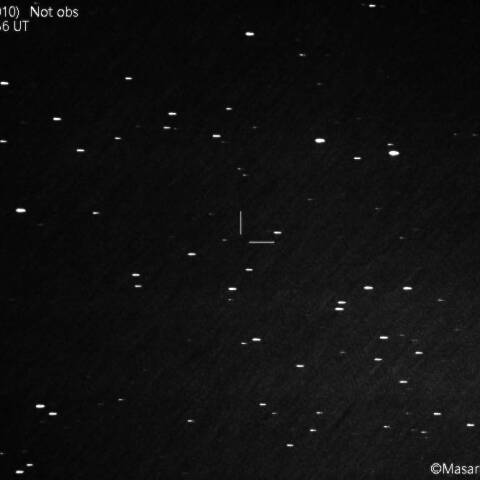 葛-汪彗星( 142P ) の予報位置：2021/08/05