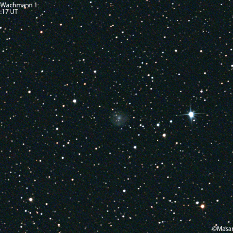 シュヴァスマン-ヴァハマン第1彗星 (29P)：2021/10/18