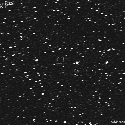 シャイン-シャルダハ彗星 (61P)：2021/10/17