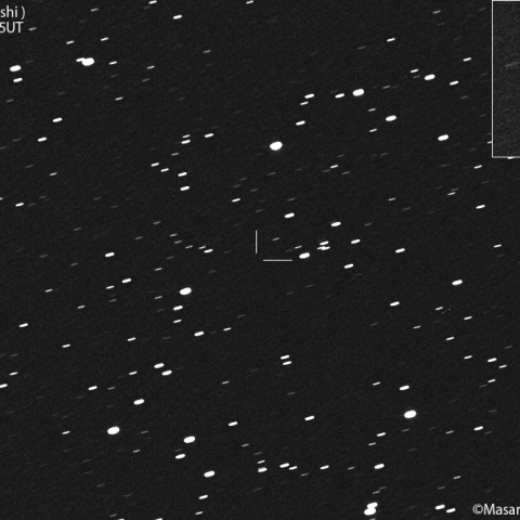小林彗星 (P1997B1)の予報位置：2021/11/05